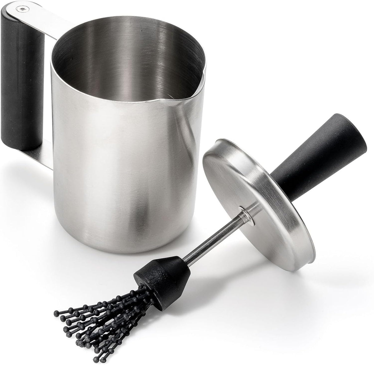Outset Stainless Steel Grill Basting Cup &amp; Sauce Brush