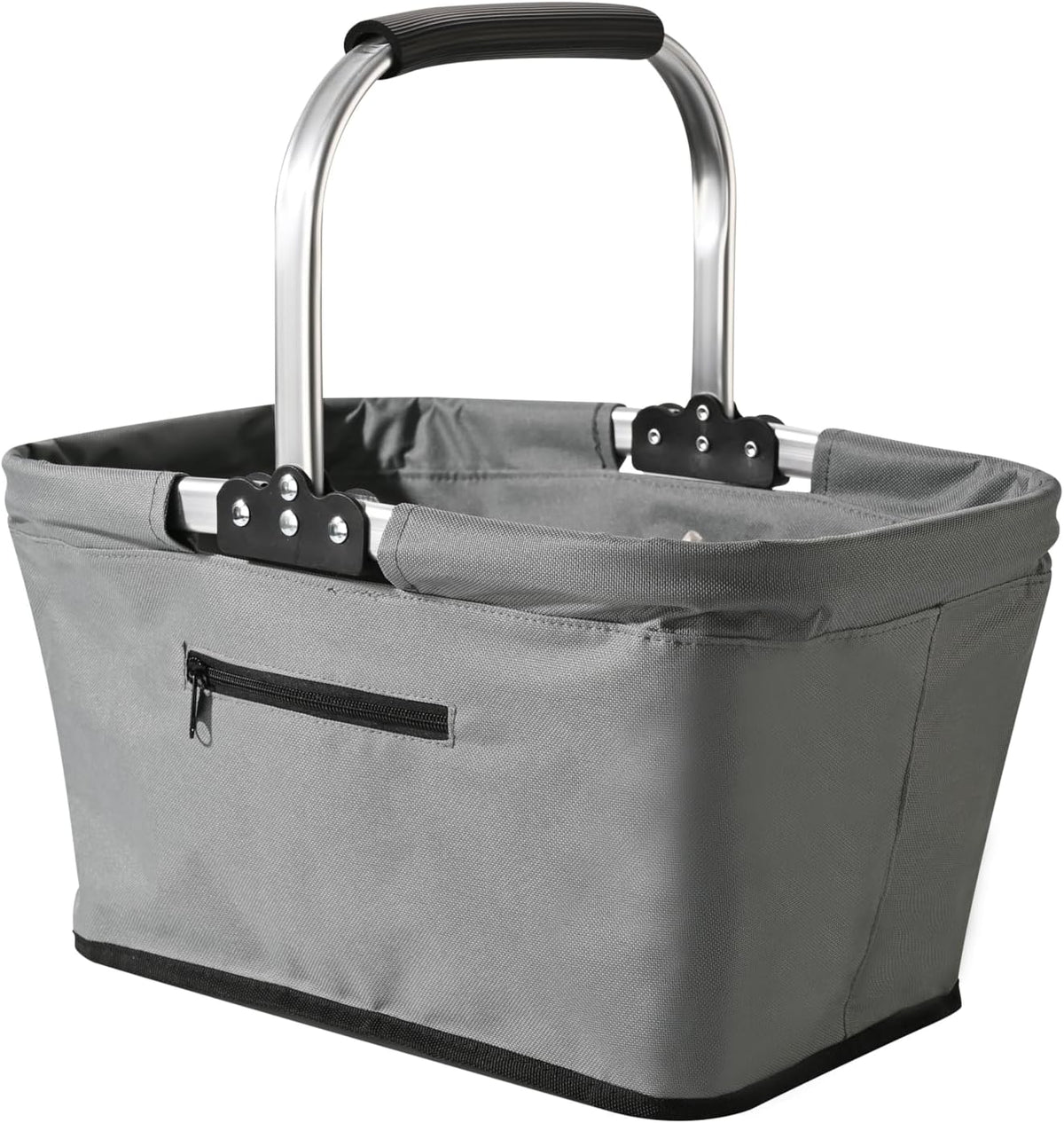 Fox Run Collapsible Canvas Market Basket
