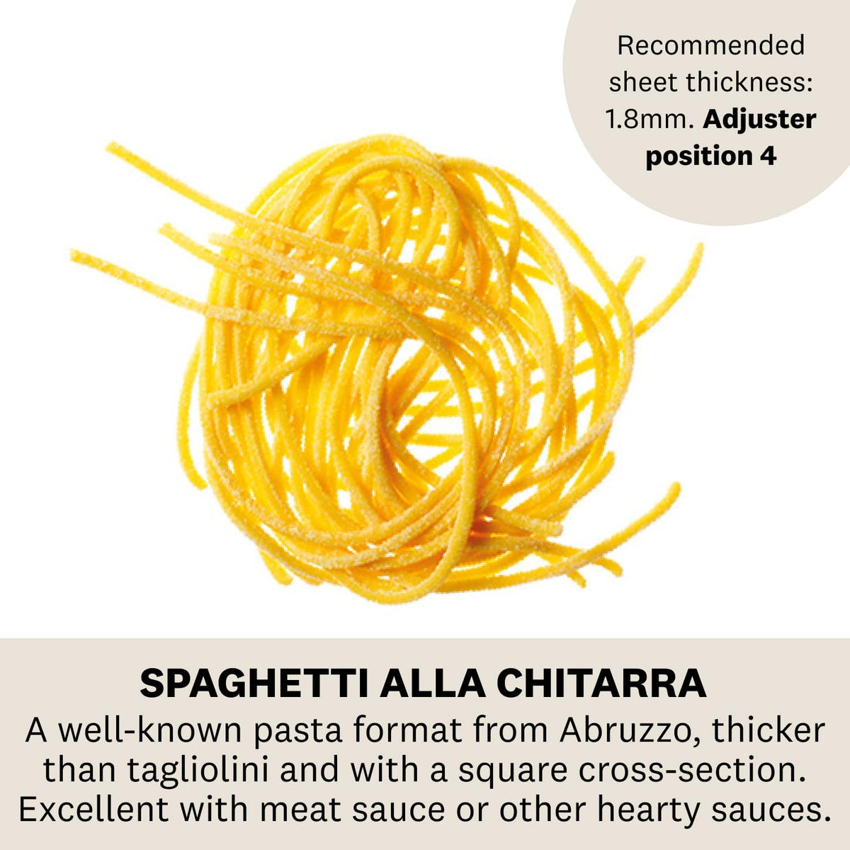 Marcato Spaghetti alla Chitarra 150 Premium Pasta Attachment