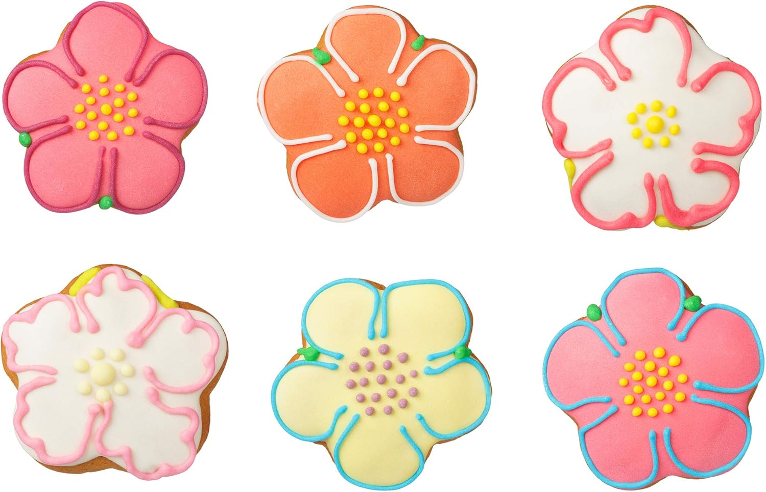 Fox Run Flower Cookie Cutter Set