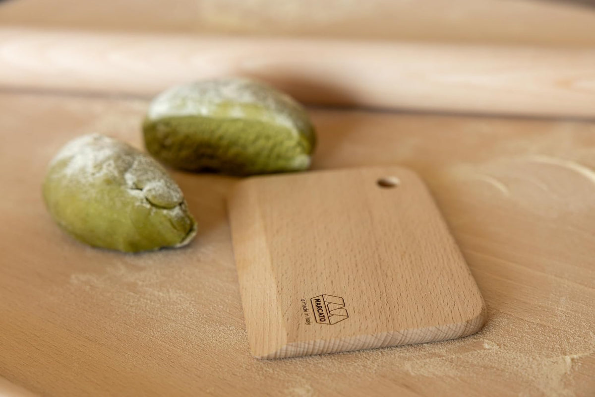 Marcato Premium Classic Wooden Dough Scraper