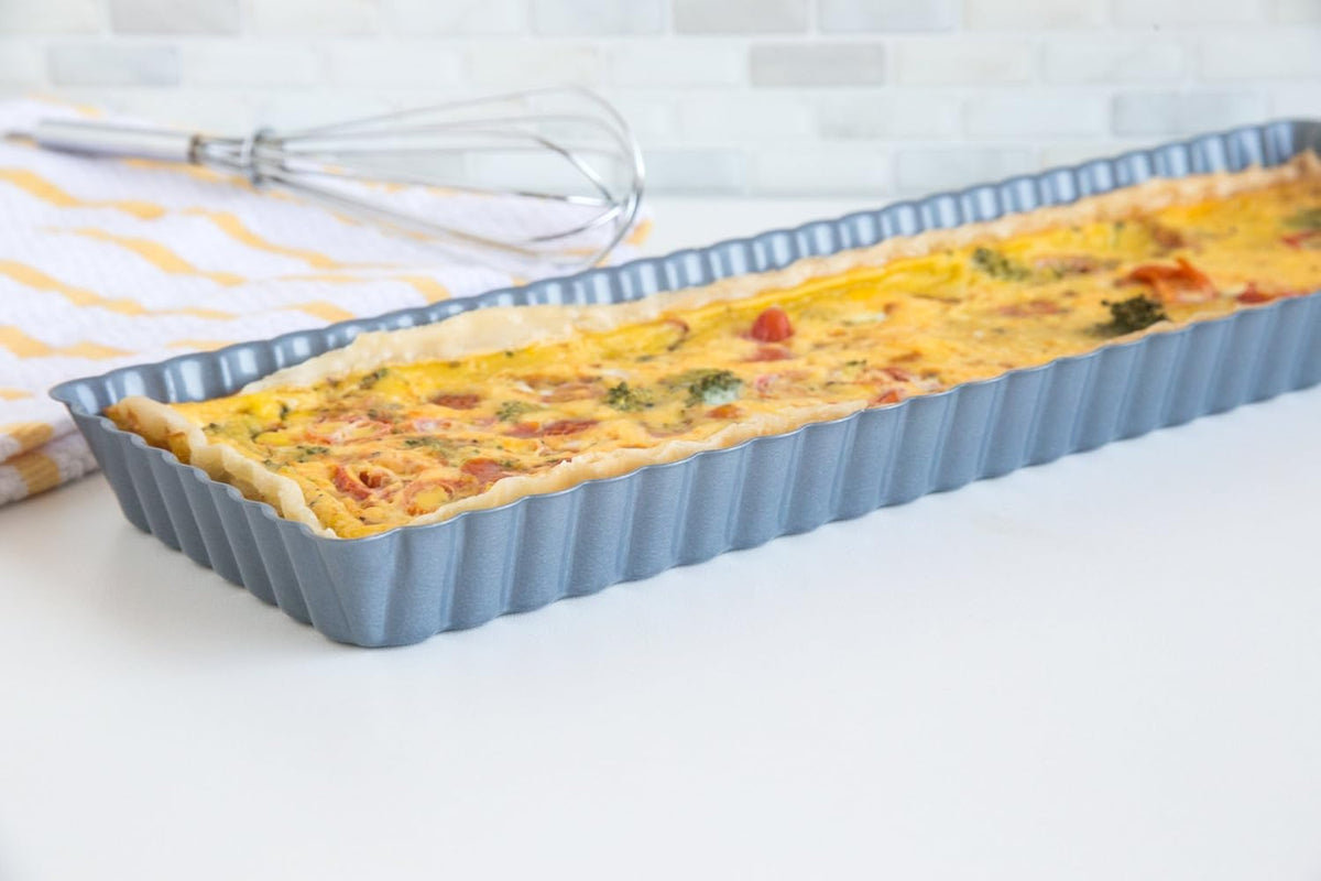 Fox Run 14" x 5" Loose Bottom Tart / Quiche Pan