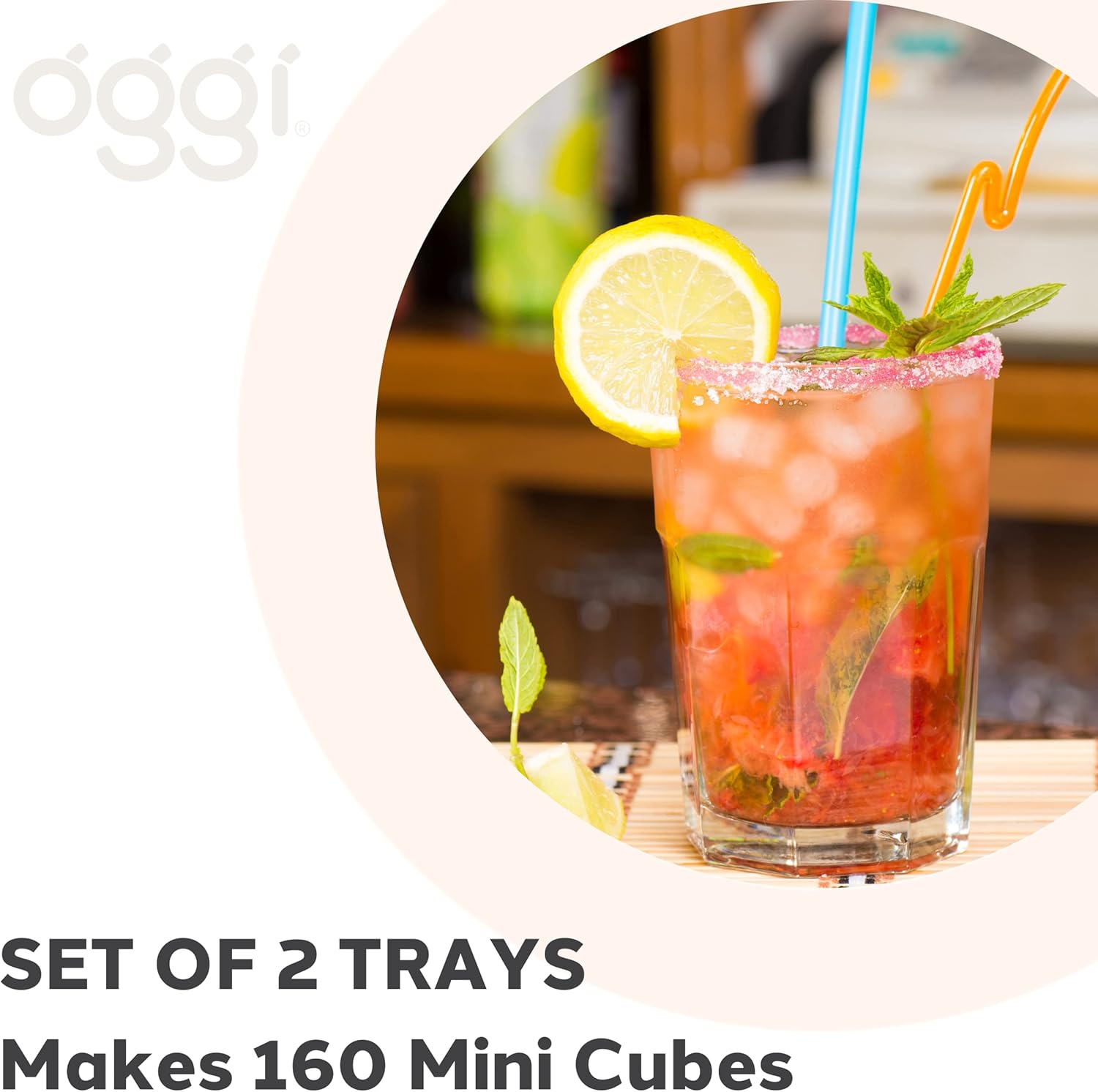 Oggi Set of 2 Crushed Ice Trays