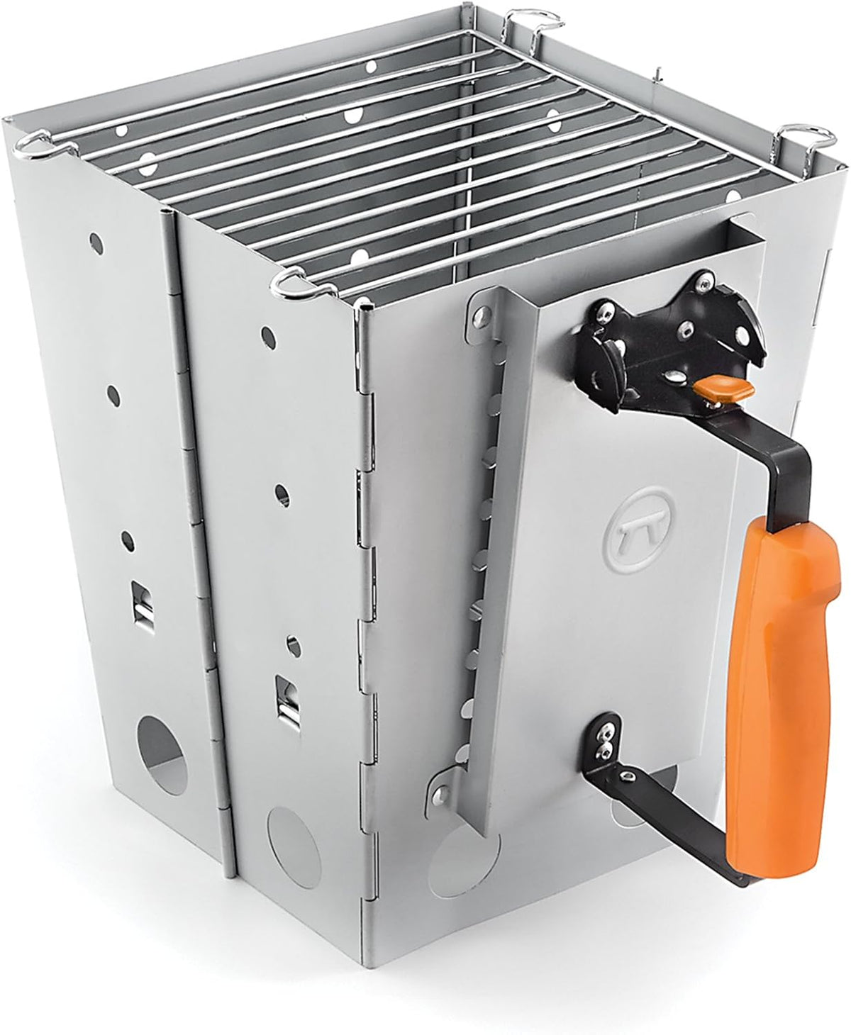 Outset Collapsible Camping Grill &amp; Chimney Starter