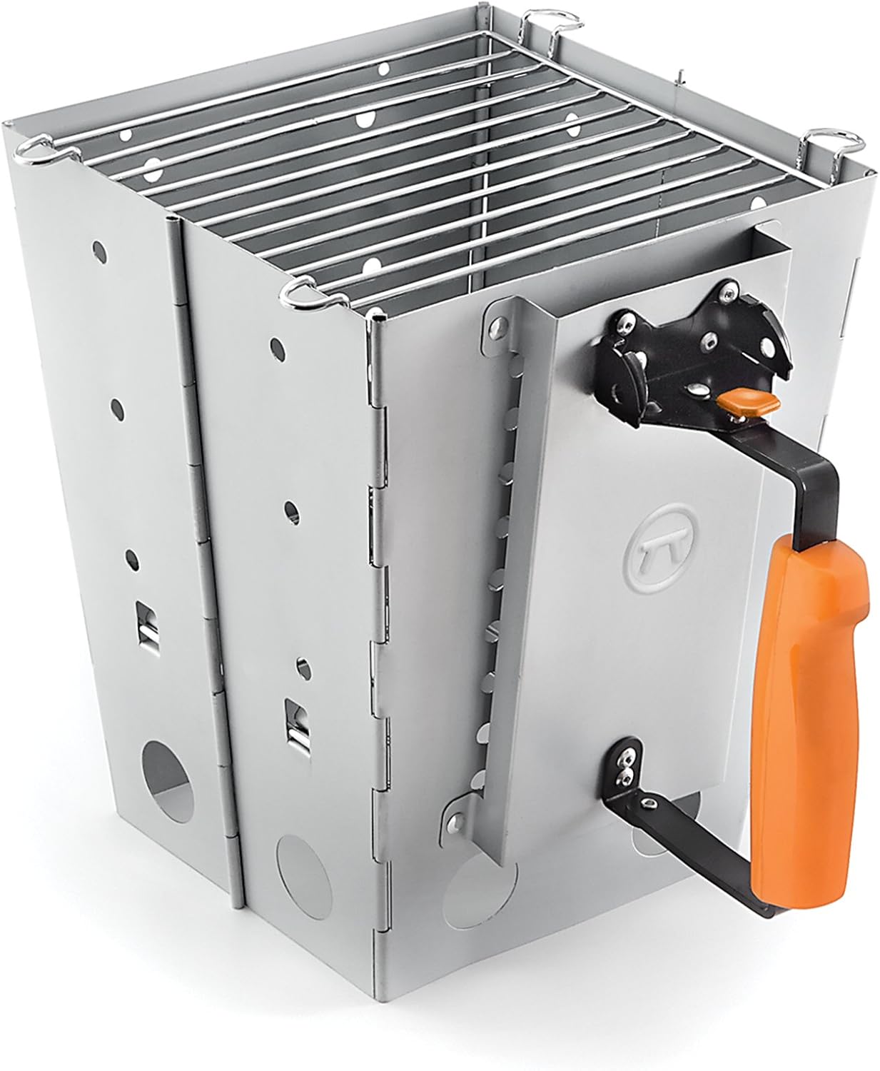 Outset Collapsible Camping Grill & Chimney Starter
