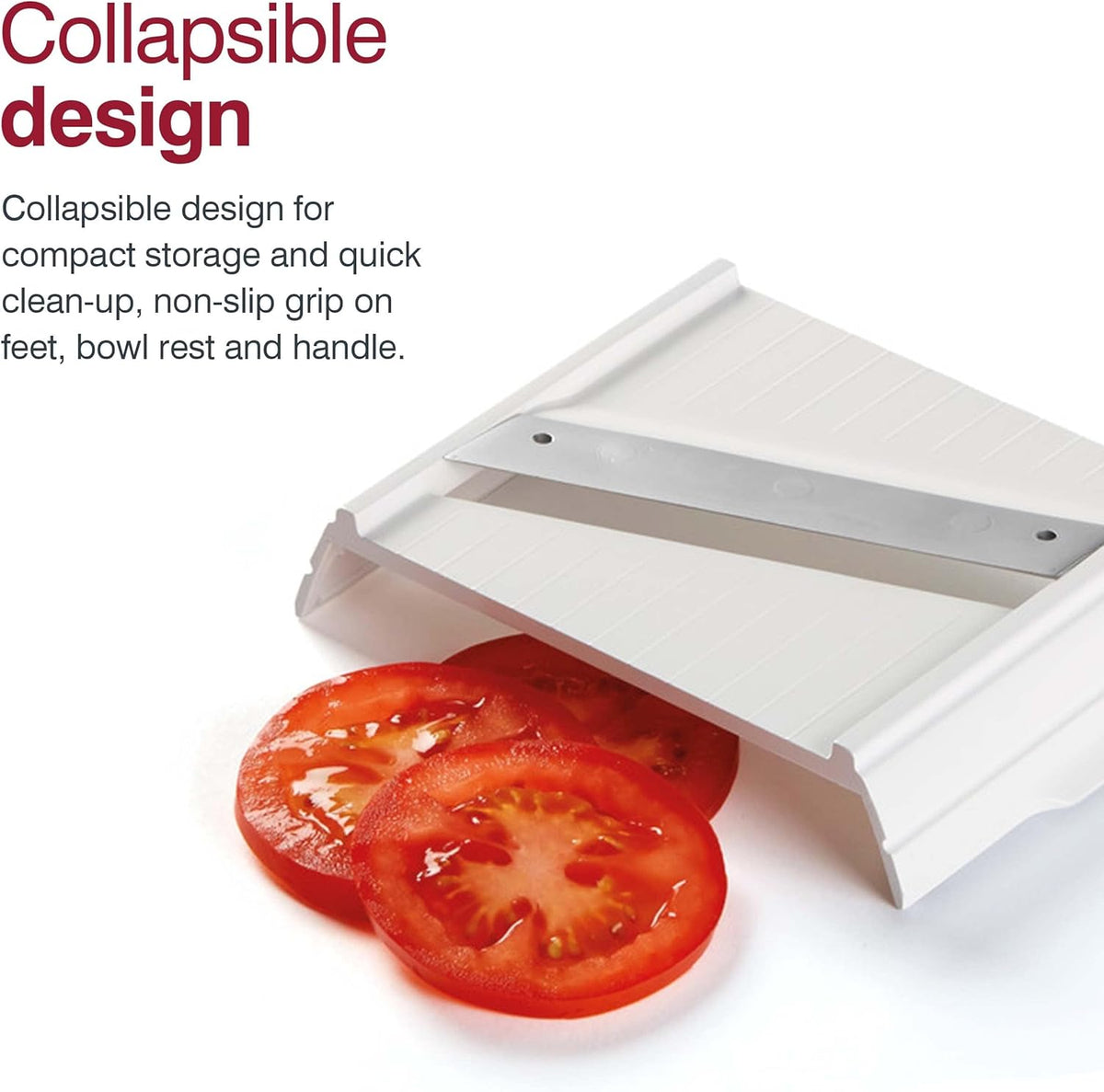Zyliss 4-in-1 Slicer / Grater – White by Kitchen Niche