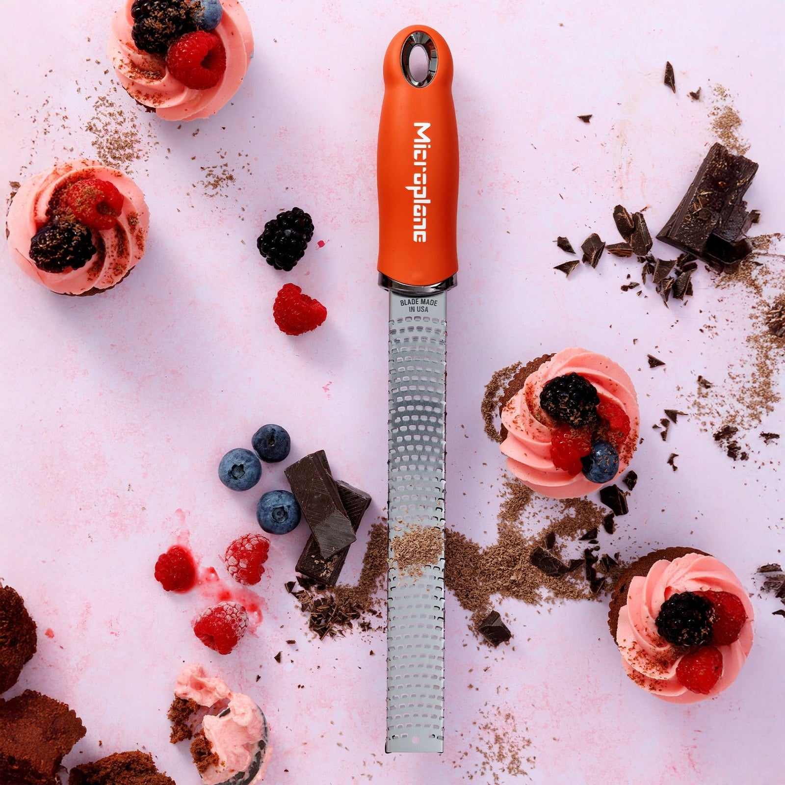 Microplane Premium Series Zester / Grater – Sunset Orange