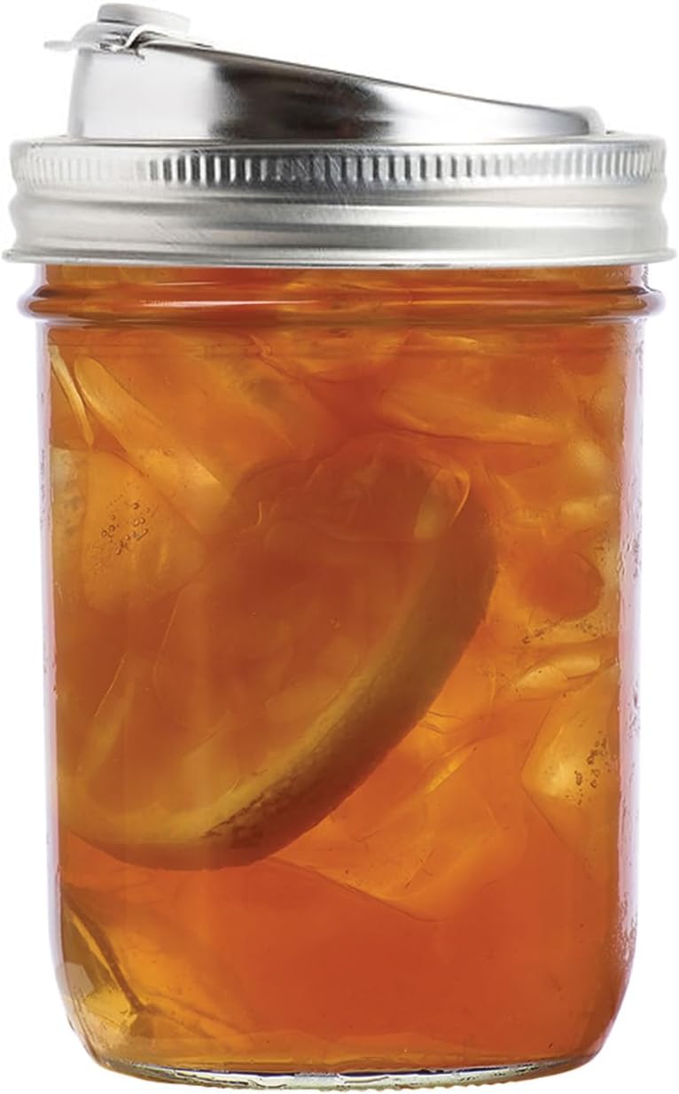 Jarware Wide Mouth Stainless Steel Drink Lid
