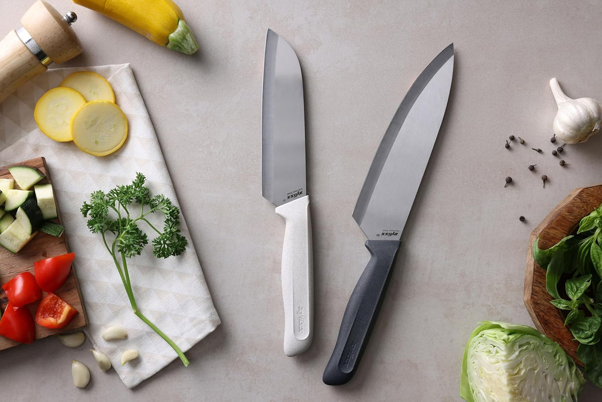 Zyliss Classic 2 Pc Knife Set – Chef & Santoku