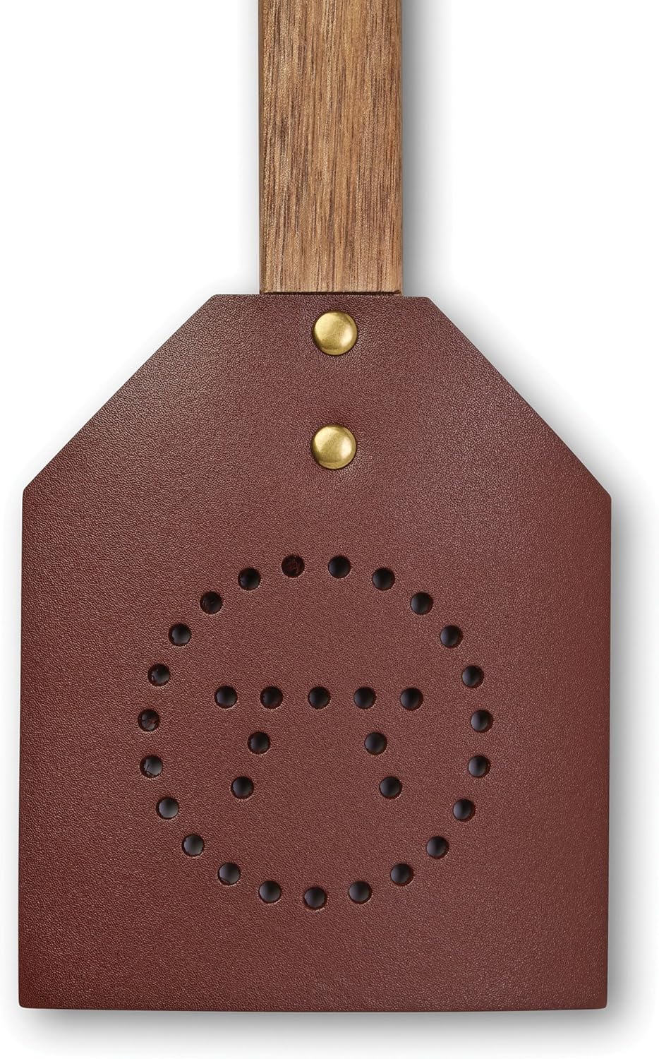 Outset Acacia and Leather Fly Swatter
