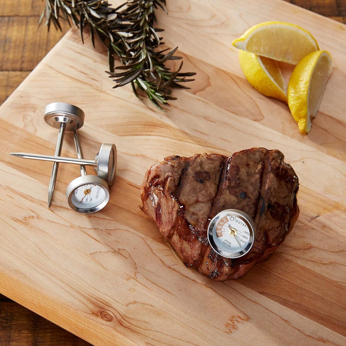 Outset Set of 4 Steak Thermometers