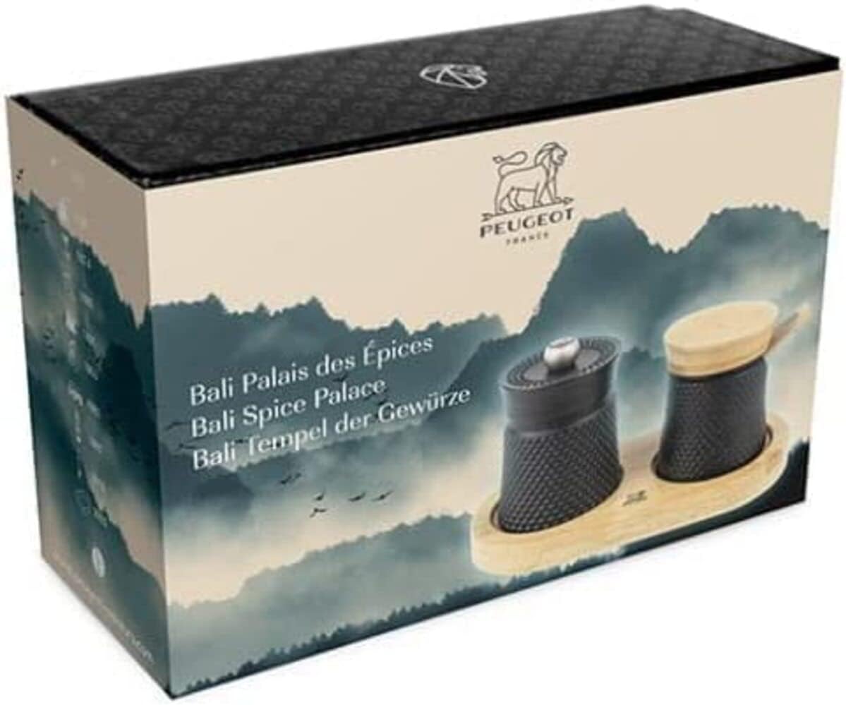 Peugeot Bali Spice Palace Pepper Mill & Salt Cellar Set
