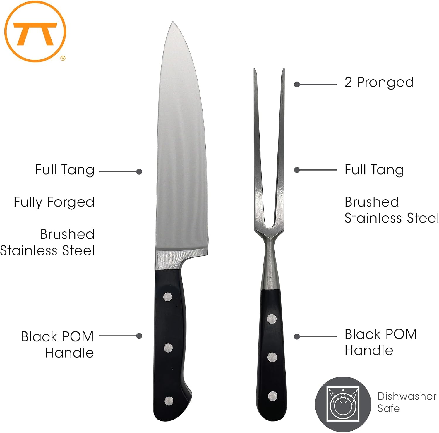 Outset Stainless Steel Carving Set