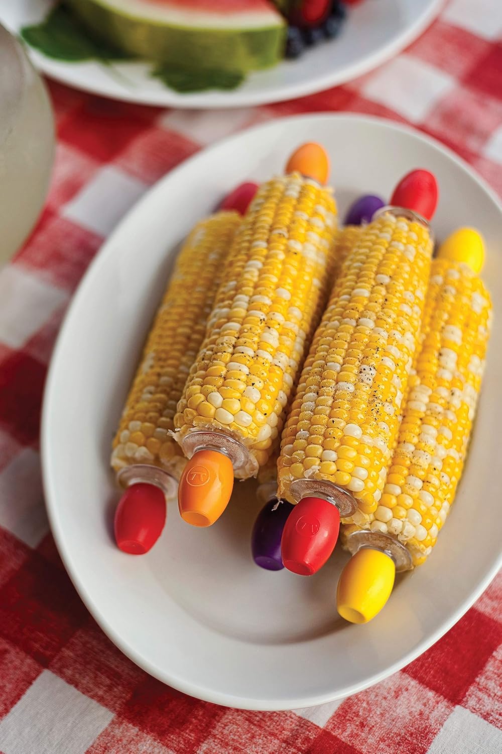 Outset Set of 8 Screw-in Corn Holders