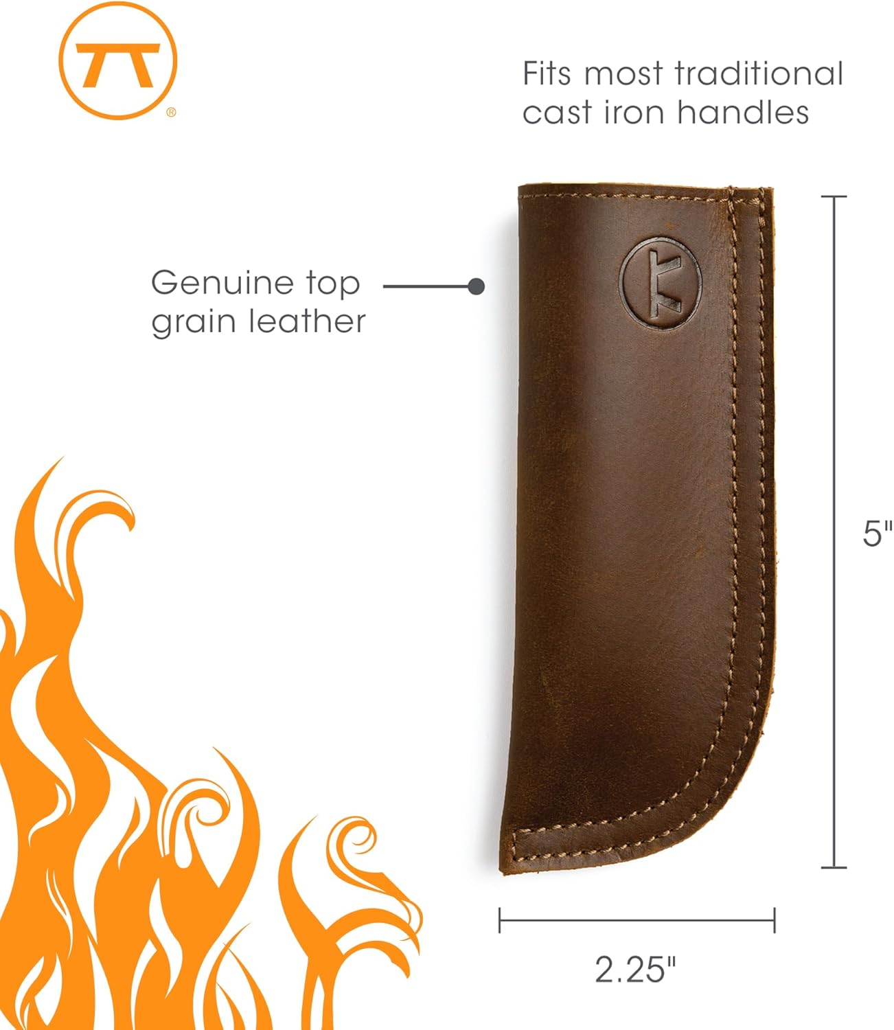 Outset Cast Iron Pan Handle Cover