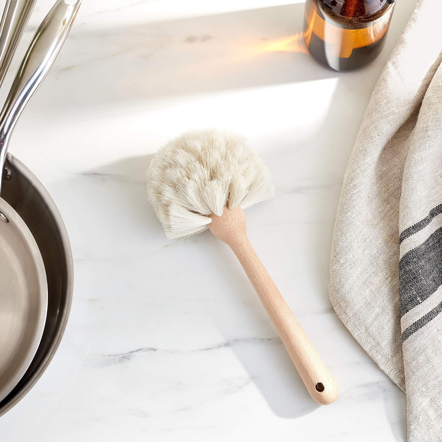 Fox Run Natural Horsehair Dish Brush