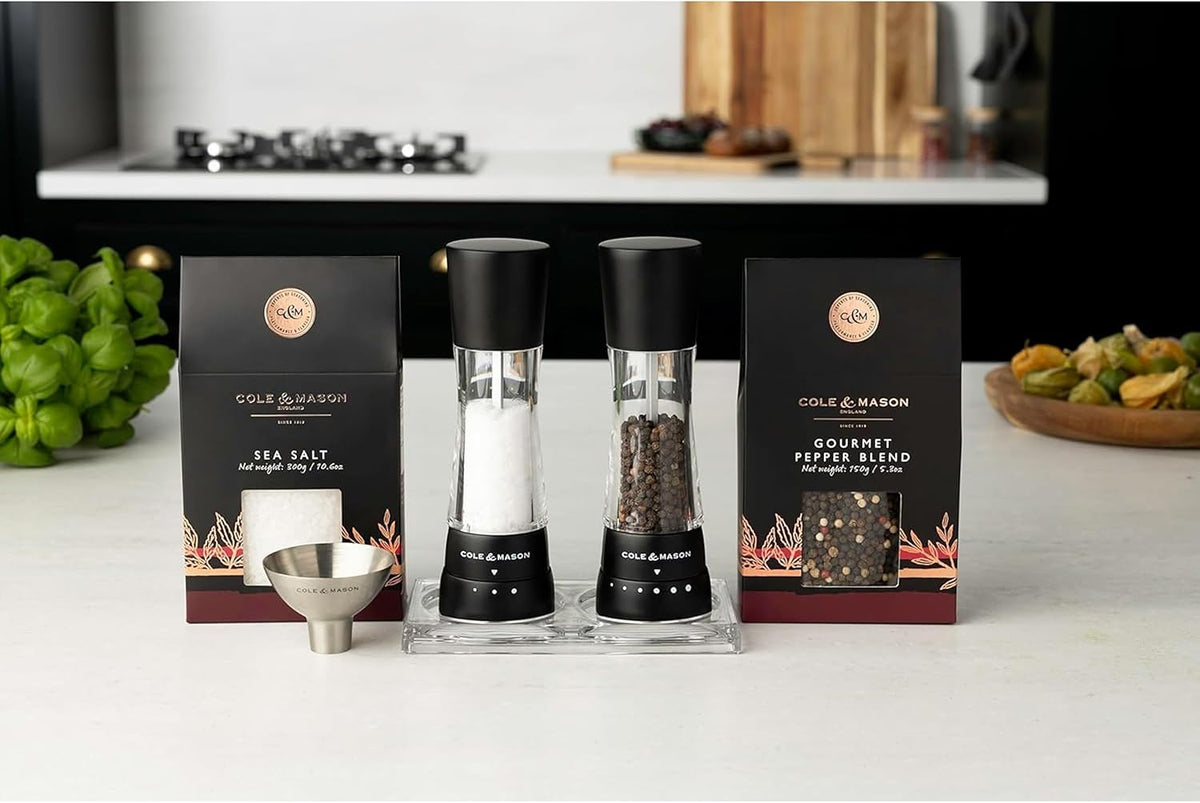 Cole & Mason Derwent Salt Mill – Matt Black