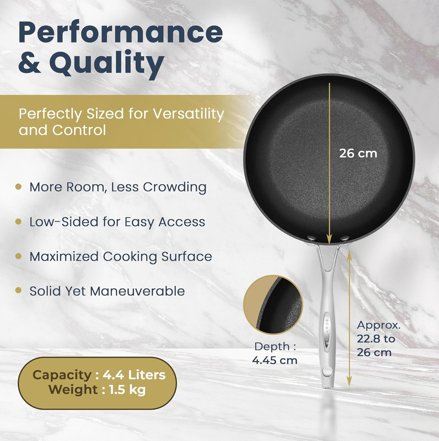 Scanpan HaptIQ Fry Pan – 26 cm