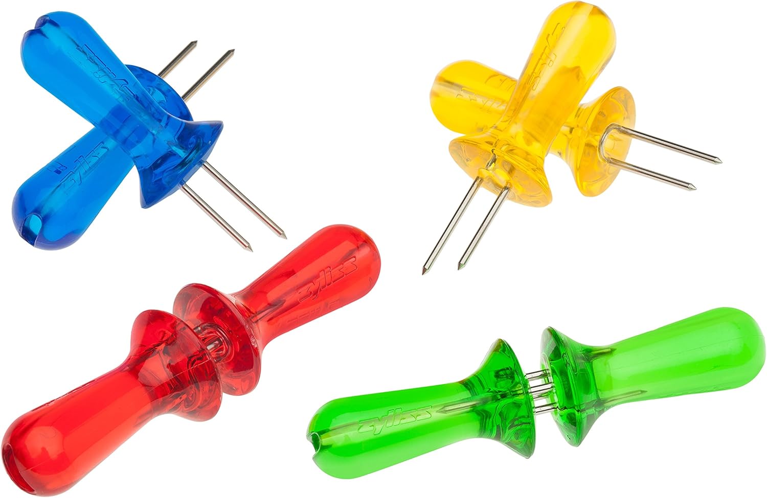 Zyliss Interlocking Corn Holders – Transparent by Kitchen Niche
