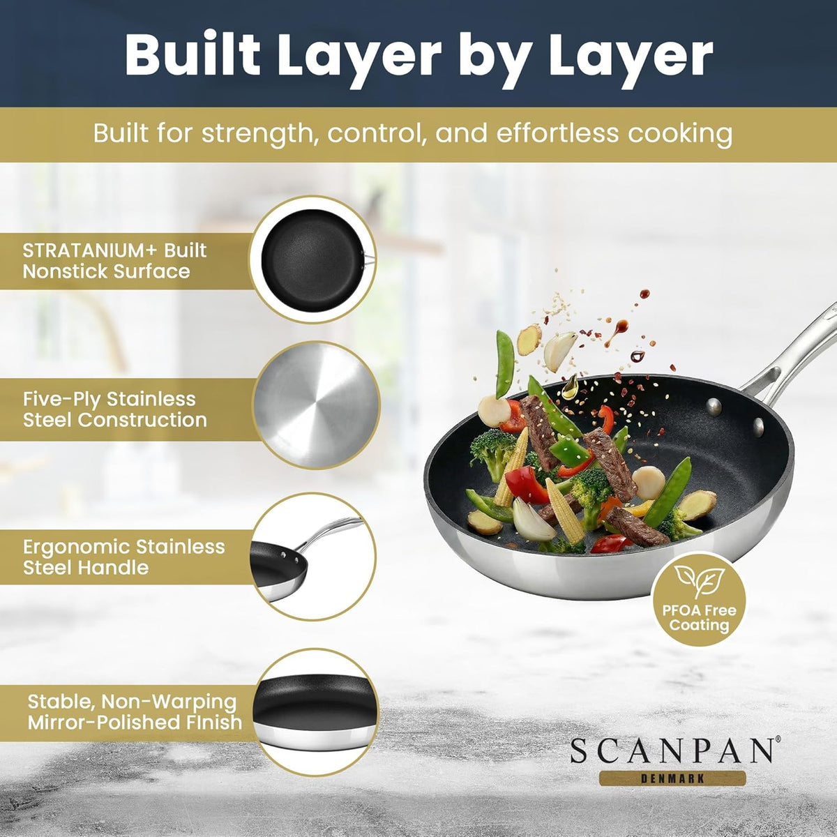 Scanpan HaptIQ Fry Pan – 32 cm