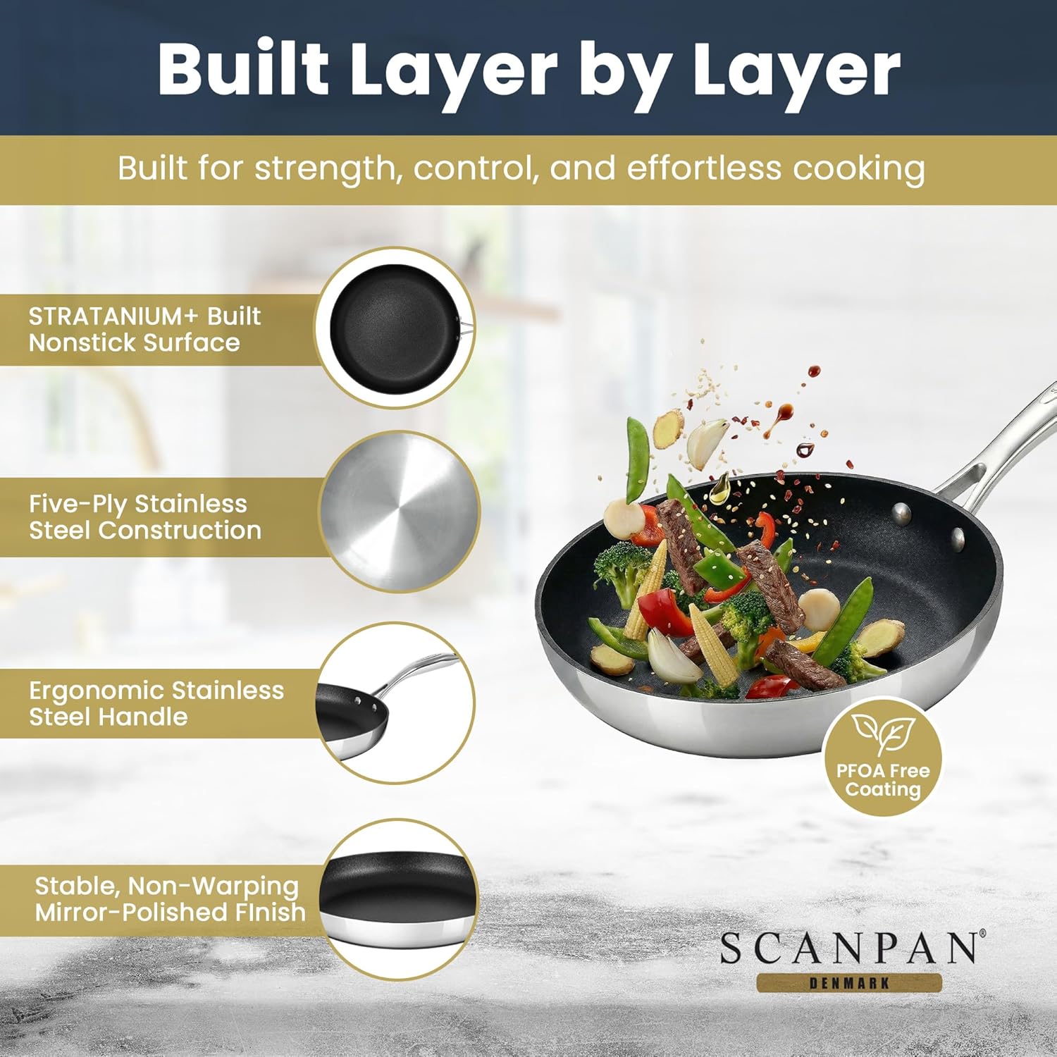 Scanpan HaptIQ Fry Pan – 32 cm