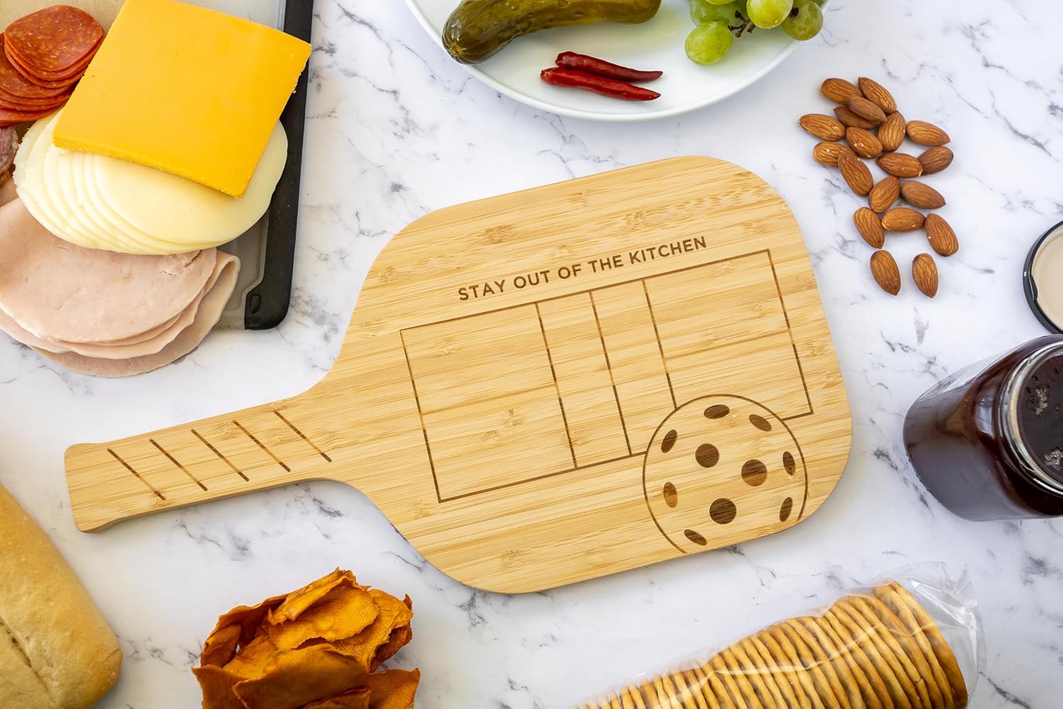 Fox Run Pickleball Cheese Paddle – Set of 2