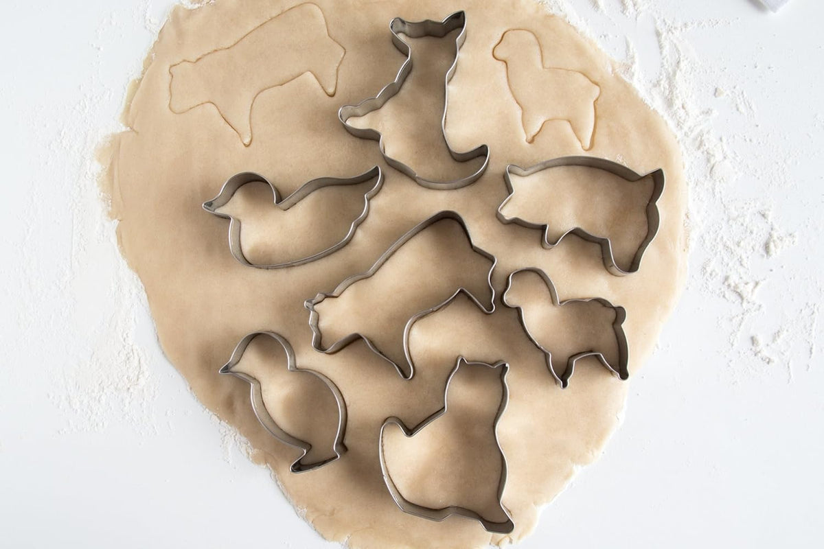 Fox Run Farm Animal Cookie Cutter Set