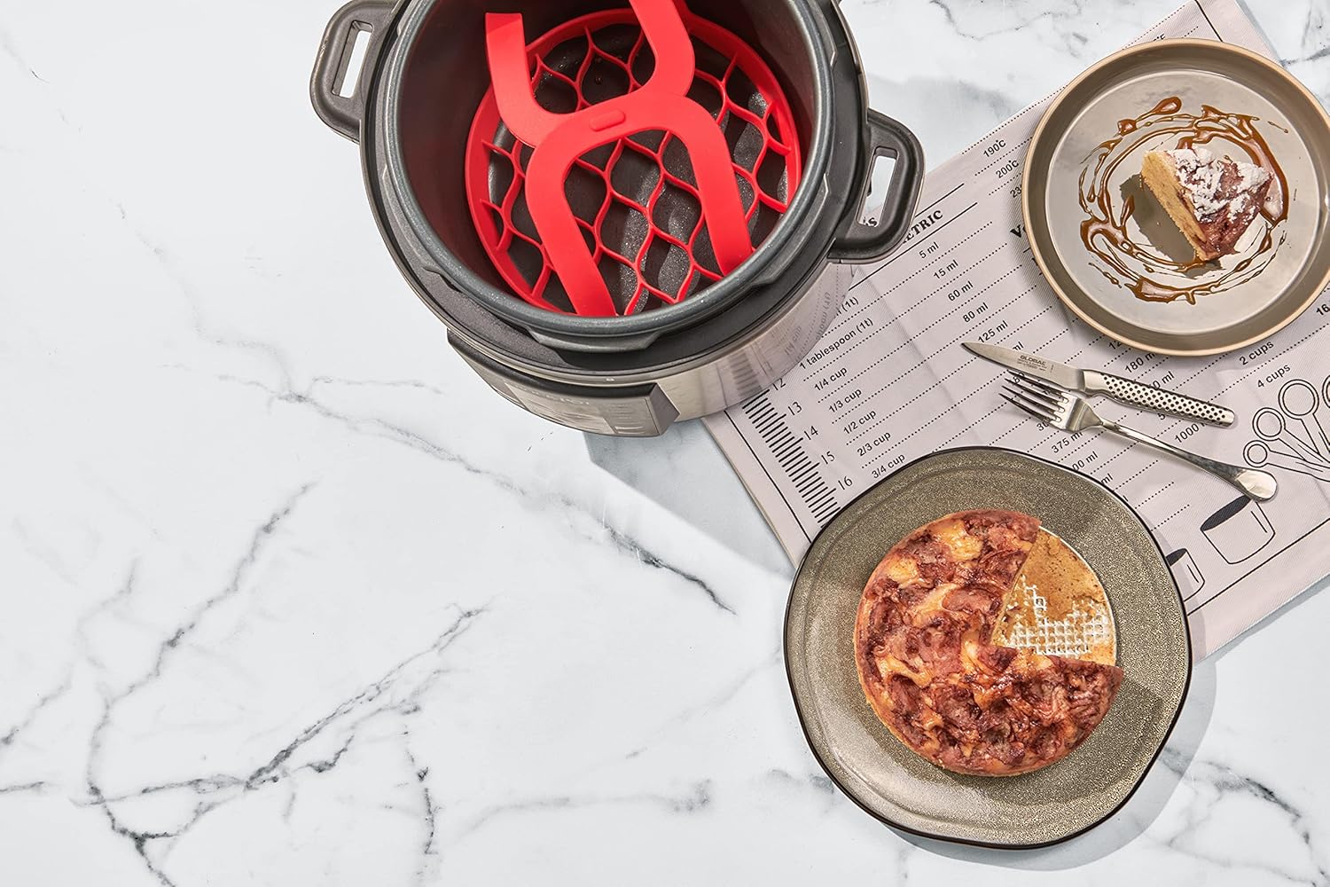 Cuisipro Silicone Cooking & Baking Sling – 19.75" x 7.88" x 1.13" – Red Cuisipro by Kitchen Niche