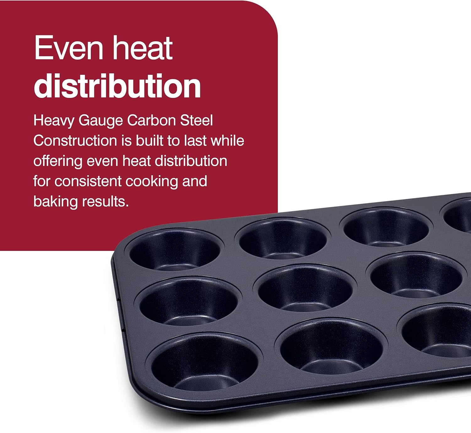 Zyliss Muffin Pan – 12 Cups by Kitchen Niche