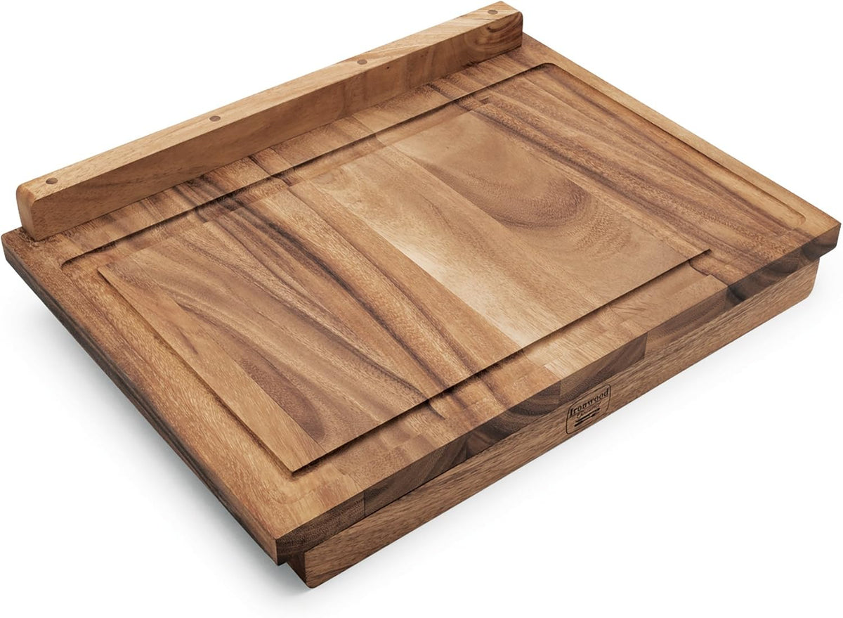 Ironwood Lyon Reversible Acacia Wood Pastry Board