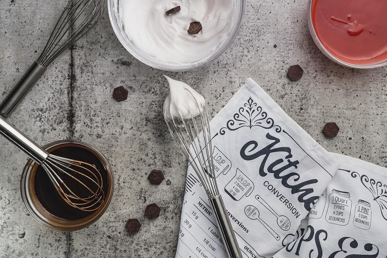 Cuisipro Egg Whisk (8 Wires) – 8" / 20 cm – Stainless Steel Cuisipro by Kitchen Niche