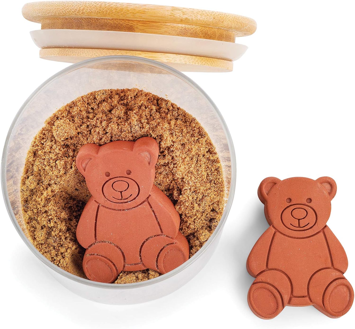 Fox Run Brown Sugar Bear Keeper & Saver Set of 2