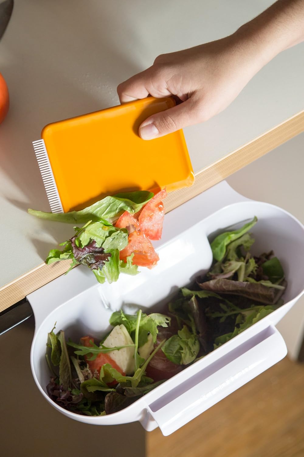 KitchenArt Scrap Trap with Brush