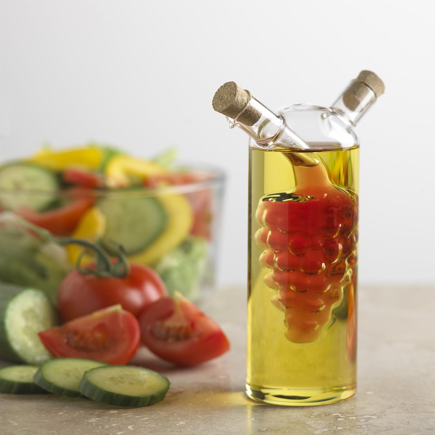 Fox Run Grape Oil and Vinegar Bottle