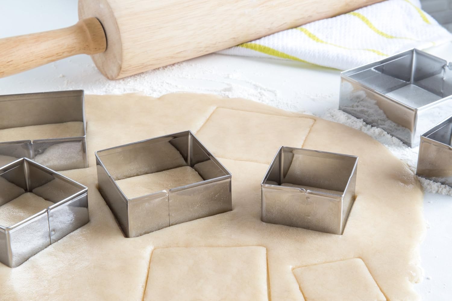 Fox Run Square Cookie Cutter Set
