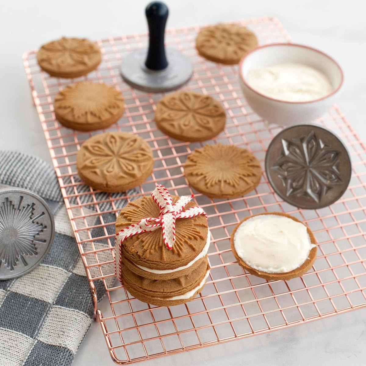 Nordic Ware Set of 3 Starry Night Cookie Stamps