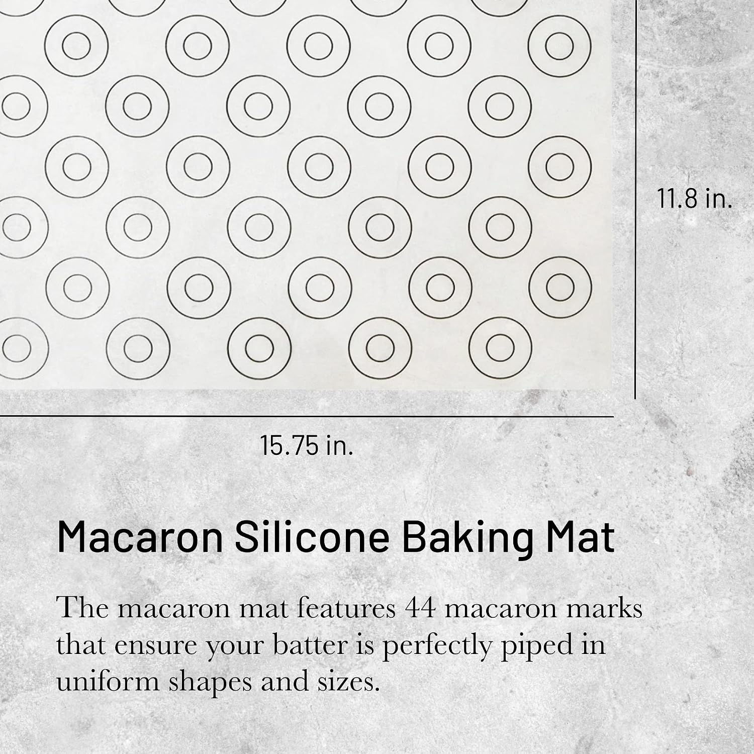 De Buyer Silicone Non-Stick Pastry Mat – 40 x 30 cm