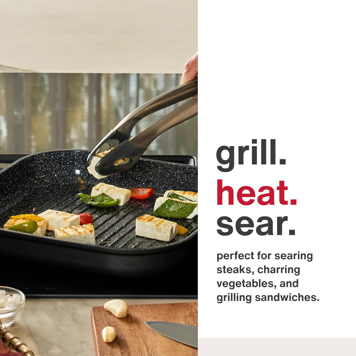 Zyliss Ultimate Ceramic Grill Pan – 26 cm