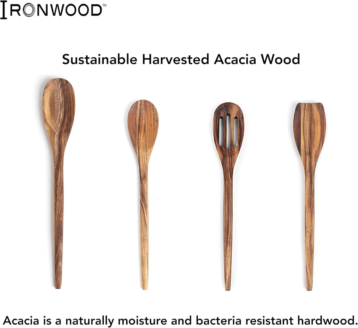 Ironwood Acacia Wood Cooking Spoon