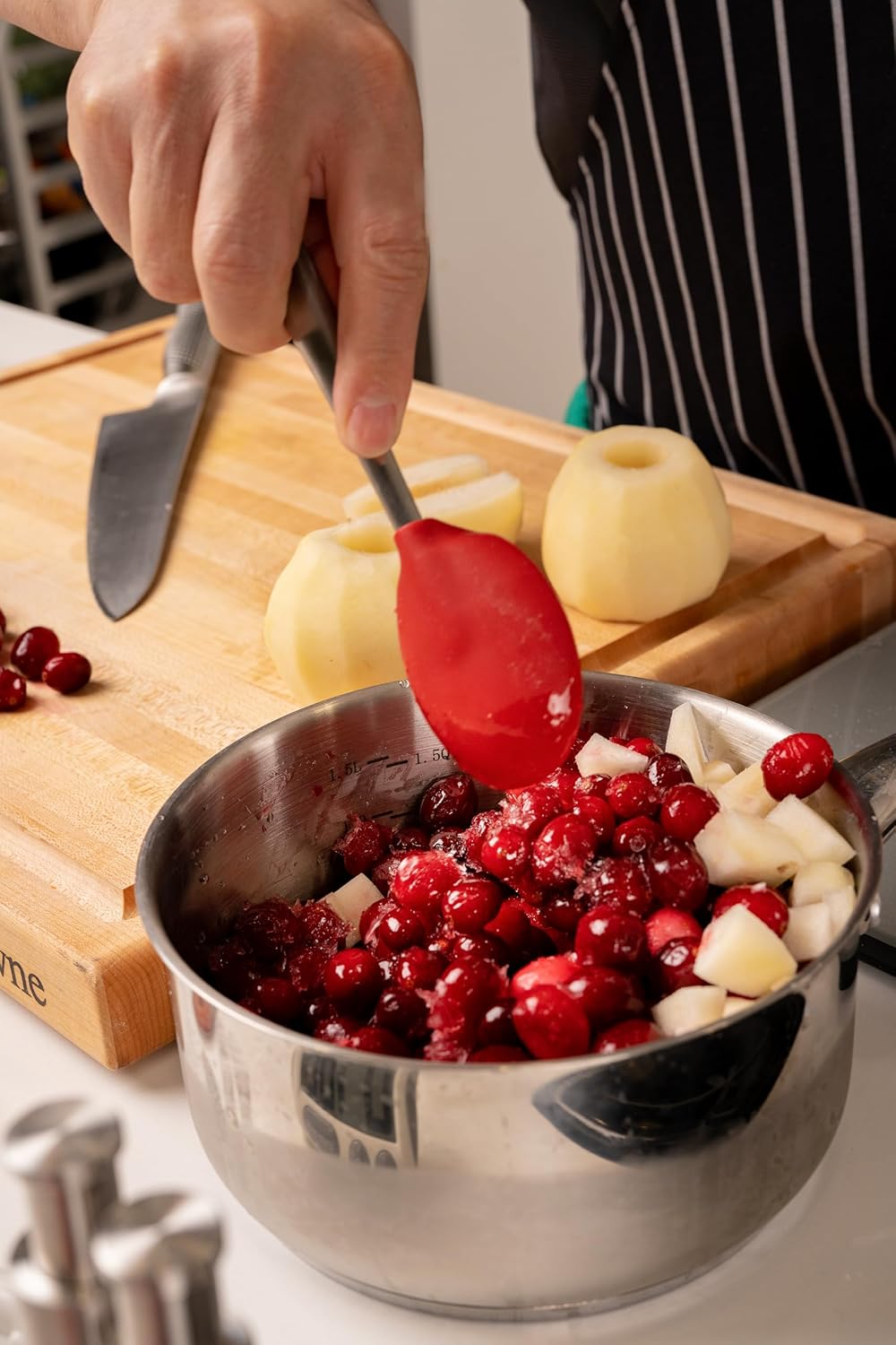 Cuisipro Piccolo Spoon – 8" / 20 cm – Silicone Red Cuisipro by Kitchen Niche