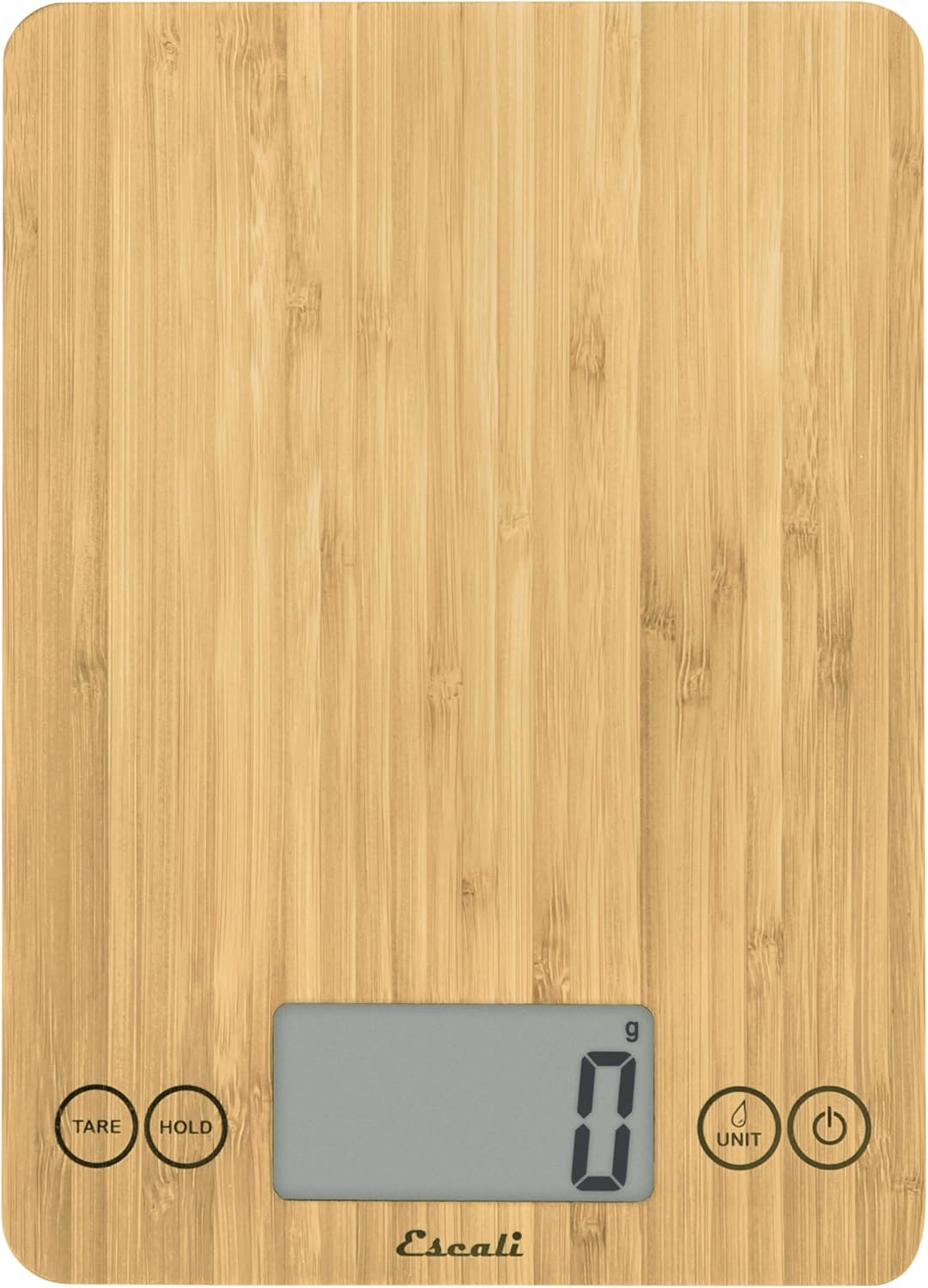 Escali Arti Digital Bamboo Kitchen Scale