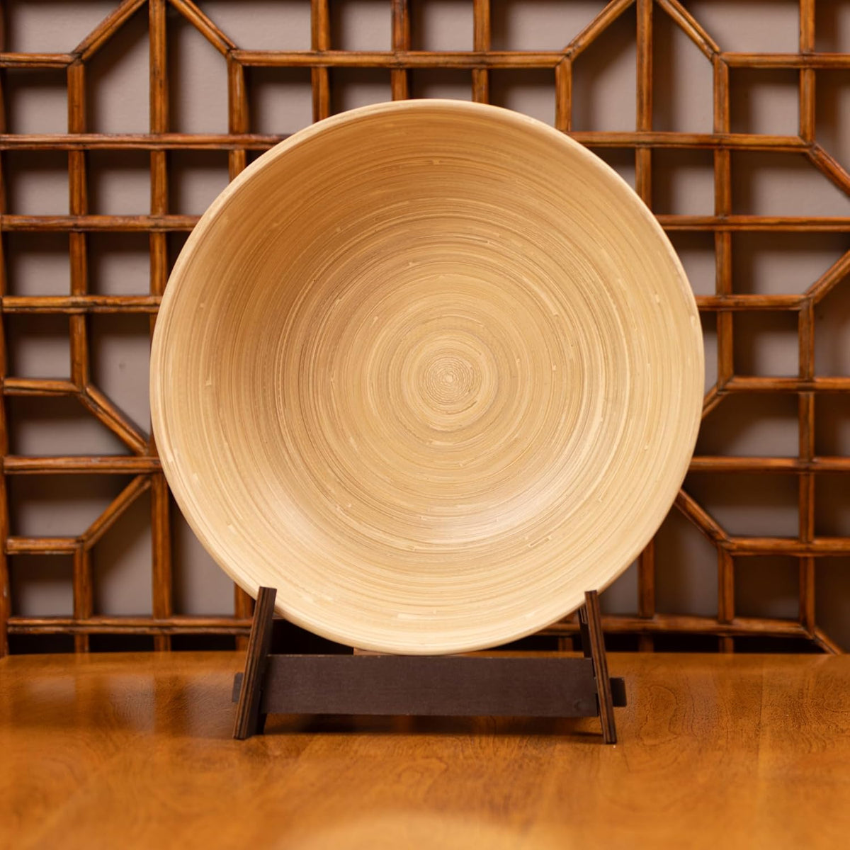 Joyce Chen Lexa Bamboo Salad Bowl – Natural – 12 Inch – Set of 2