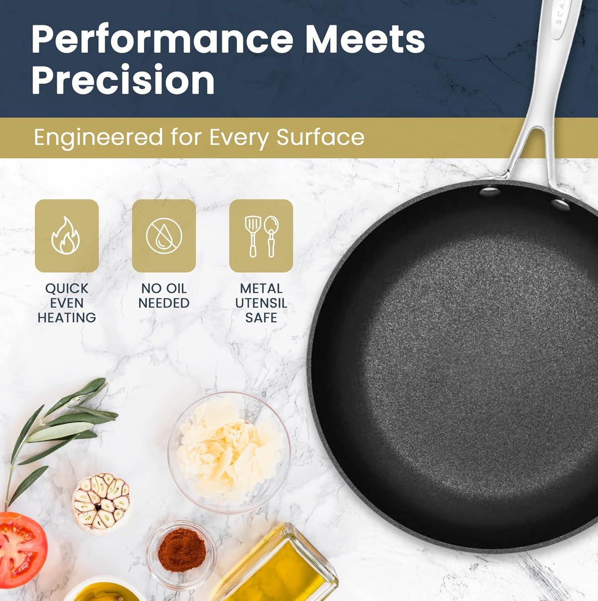Scanpan HaptIQ Fry Pan – 24 cm