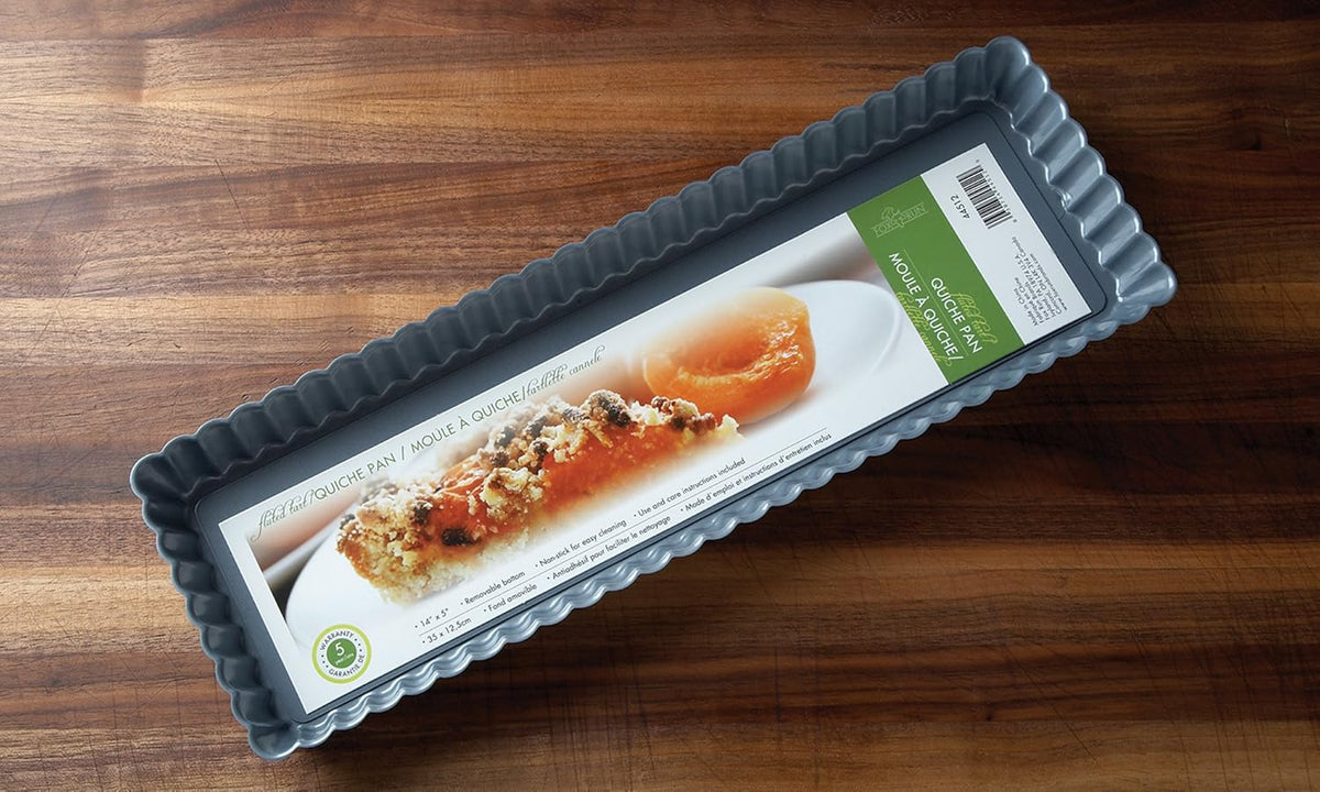 Fox Run 14" x 5" Loose Bottom Tart / Quiche Pan