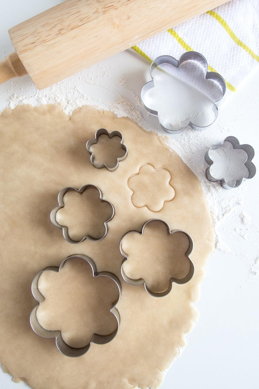 Fox Run Flower Cookie Cutter Set