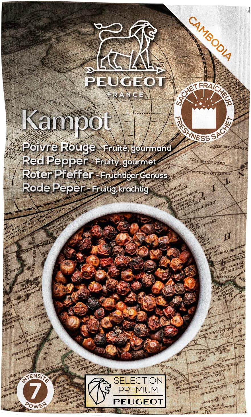 Peugeot Kampot Cambodia Red Pepper – 60 g