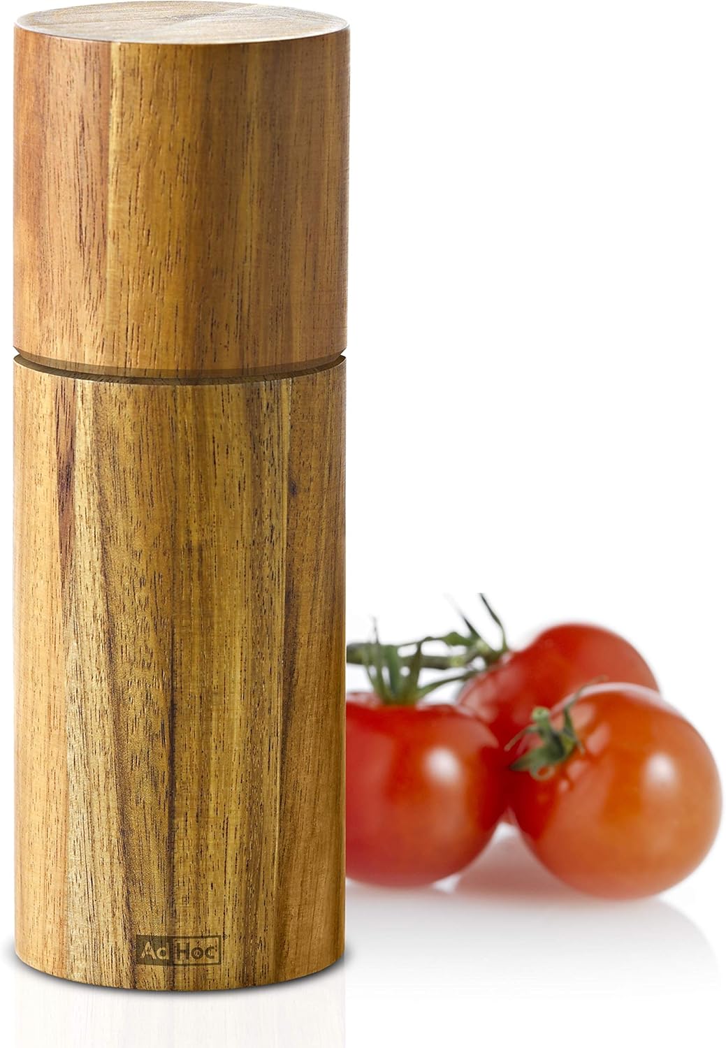 AdHoc Acacia Wood Salt and Pepper Mill – Small – 5.5" / 14 cm by Kitchen Niche