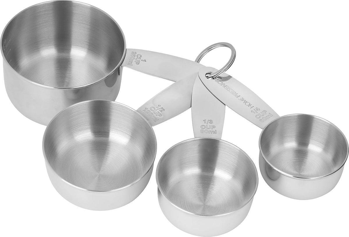 Trudeau Stainless Steel Measuring Cups – Set of 4