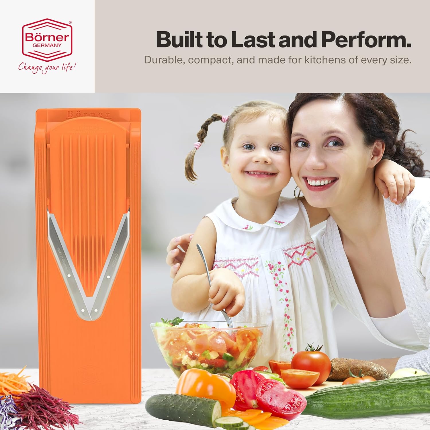 Börner V-Slicer® Plus Mandoline – Orange