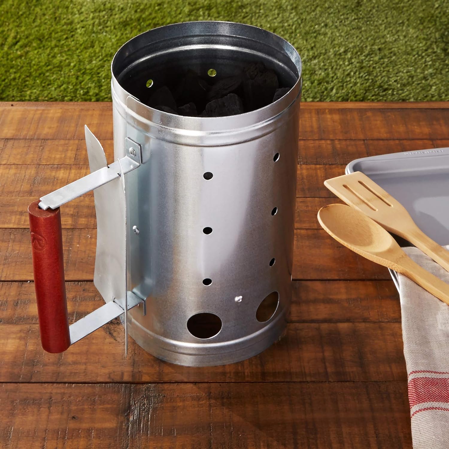 Outset Chimney Grill Starter – 5 lb Capacity